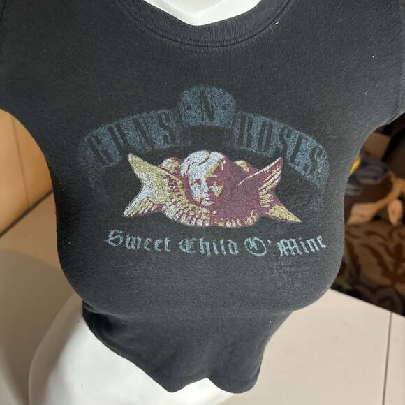 Guns N' Roses Sweet Child O' Mine Black T-Shirt Baby Toddler 4T - Picture 2 of 4